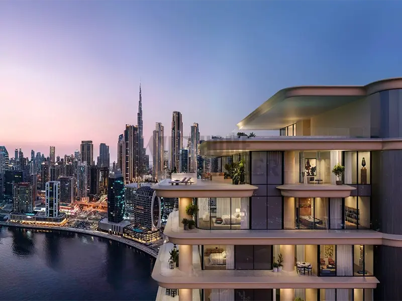 Property for Sale in  - Vela Viento, Business Bay, Dubai - Luxury Living | Burj Khalifa View | Waterfront View